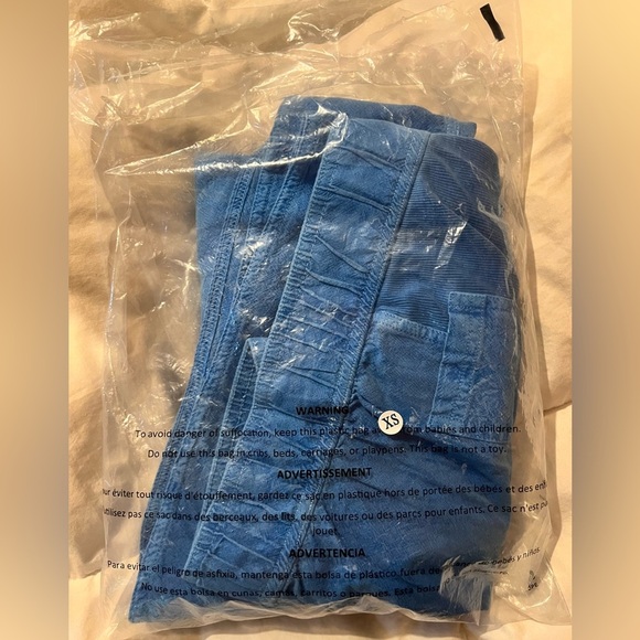 Free People Beach Akoi Strapless Tube Romper Size XS Blue $78 Retail NWT - Picture 4 of 4